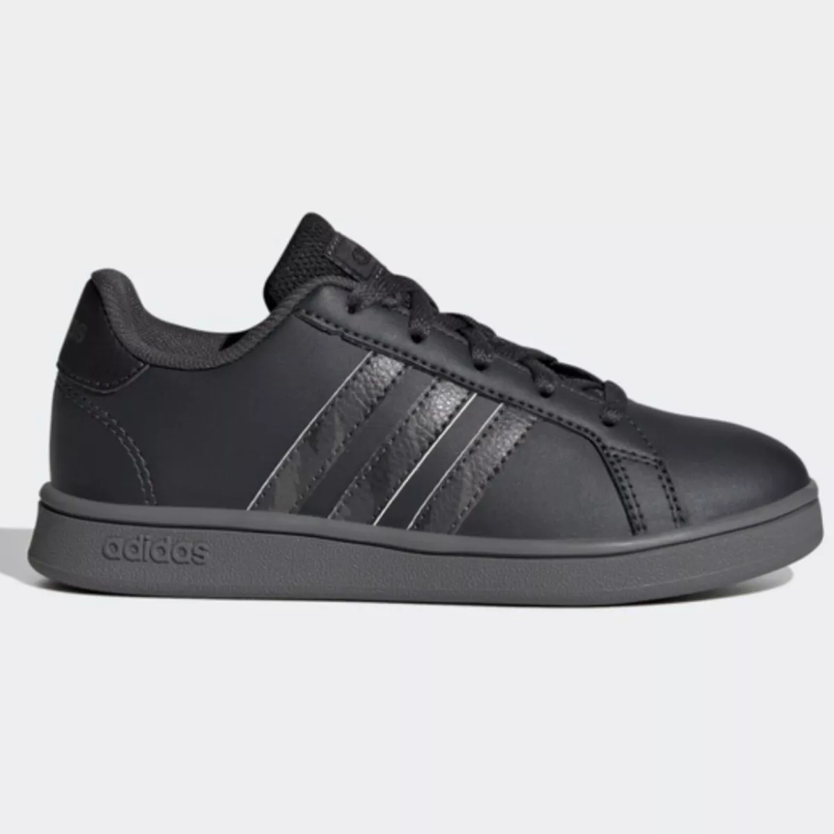 Adidas grand court gray sale