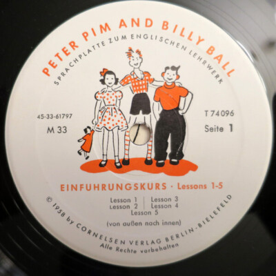 Peter Pim And Billy Ball - Einführungskurs Various Vinyl Single 2X7inch