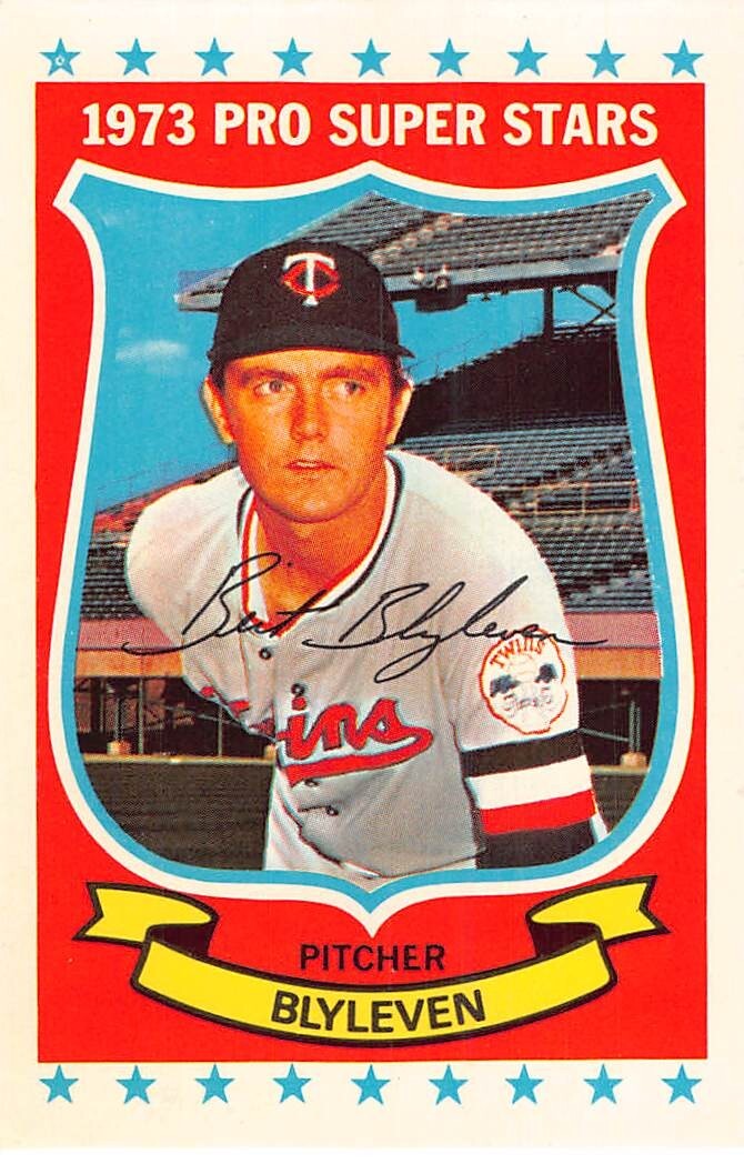 1973 Pro Super Stars Baseball Bert Blyleven #35 NM/MT MINNESOTA TWINS