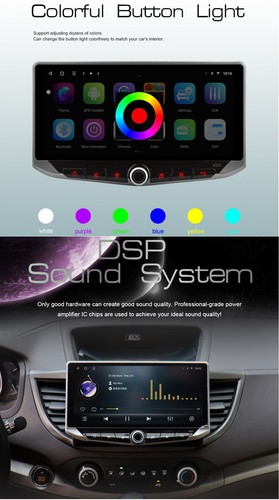 10.88"QLED Android 14 Car Radio GPS Navi Stereo For Kia Borrego Mohave 2008-2016 - Picture 11 of 12