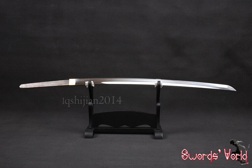 Folded 1095 Carbon Steel Clay Tempered Bare Blade For Japanese Samurai Katana - Image 2 of 4
