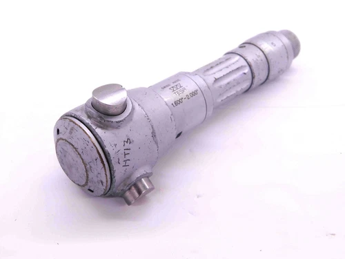 TESA BROWN & SHARPE MECHANICAL 3-POINT INSIDE MICROMETER: 1.6" TO 2" RANGE