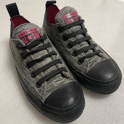 converse all star low grey pink