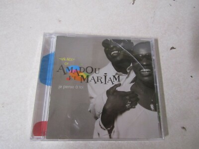 BRAND NEW MUSIC CD THE BEST OF AMADOU ET MARIAM JE PENSE A TOI