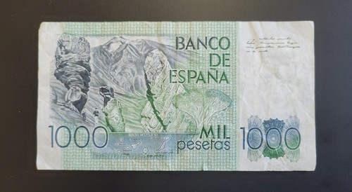 Spain - Replacement 1000 Pesetas (1979) - Picture 2 of 2
