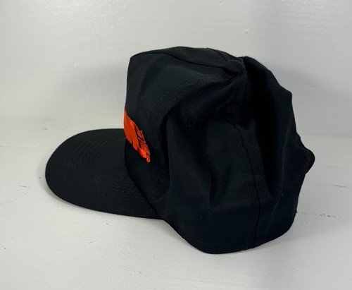 Shooting Times Black One Size Fits Most Snap Back Trucker Hat Kudzu 100% Cotton - Picture 4 of 11