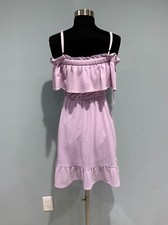 Express Lilac Cute Off the Shoulder or Strap Dress Size XS