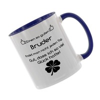 "Kaffeetasse/Kaffeebecher \"Einen So Guten Bruder Findet Man Nicht Jeden Tag...\""