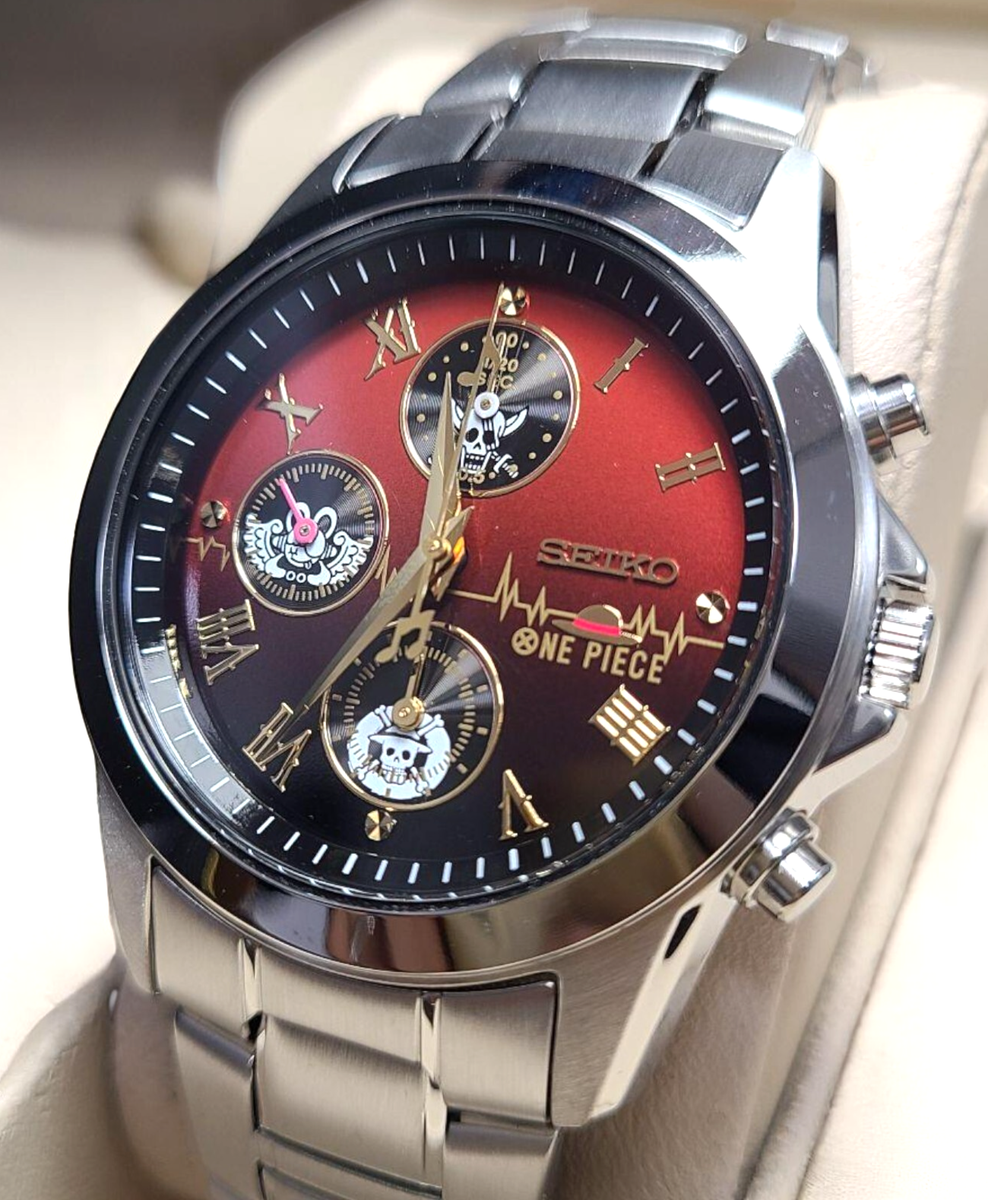 SEIKO ONE PIECE FILM RED Chronograph Watch 2000 Limited Memorial