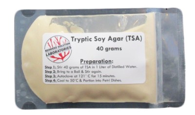 Tryptic Soy Agar (TSA) 40 grams - FREE SHIPPING