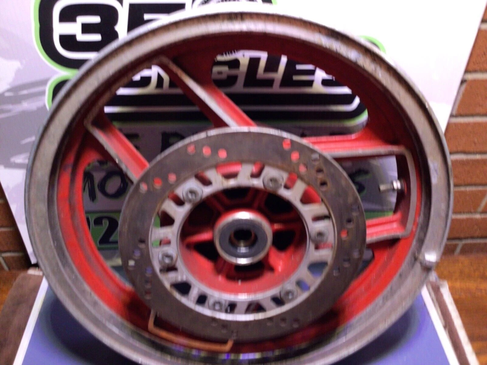 Kawasaki 1988 - 1997 ZX600 C Ninja ZX 600R Rear Wheel Rim DOT