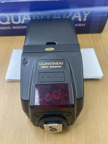 Quantaray QDC 900WA Digital Zoom Flash For Canon-New Open Box - Picture 7 of 7