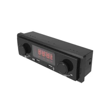 1 DIN Vintage Car FM Radio USB Mp3 Bluetooth Player Stereo Receiver 8V-30V input