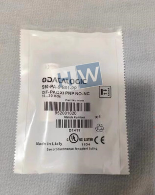 1PC Brand New DATALOGIC Photoelectric Sensor Switch S50-PA-5-B01-PP