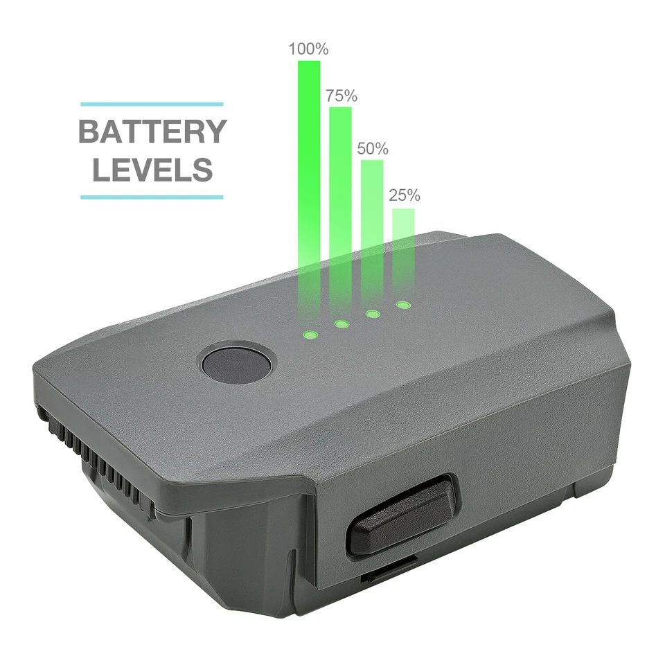 Batería LiPo de Vuelo Inteligente 11.4V 3830mAh para Drone DJI Mavic Pro Foto 4 de 4