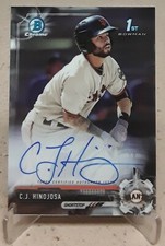 2017 Bowman Chrome C.J. HINOJOSA Auto