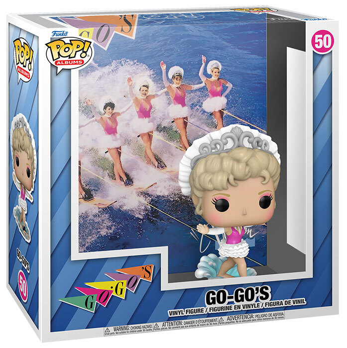The Go-Go's Vacation POP Albums #50 Vinyl Figure FUNKO
