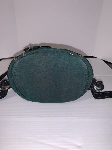 Kipling Vintage Drawstring Climber’s Backpack, Crossbody Bag: Green - Picture 10 of 12