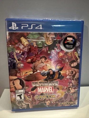 Ultimate Marvel vs Capcom 3 PS4 Brand New Sealed RIPPED on Top 🔝. Grail RARE !