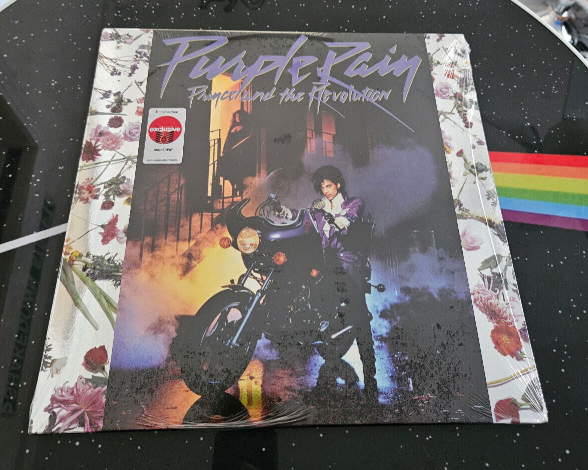 Prince and the Revolution Purple Rain Purple Vinyl LP Record Sealed New