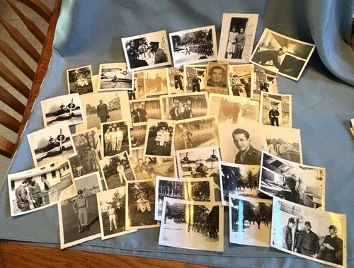 39 Vintage 1940s-1960s B&W Photos US Military & US Navy Soldiers and Sailors