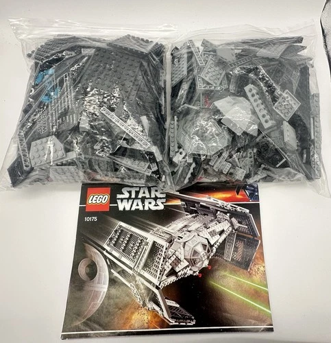 LEGO 10175 Star Wars Vaders TIE Advanced UCS Set MANUAL Darth Vader Fighter
