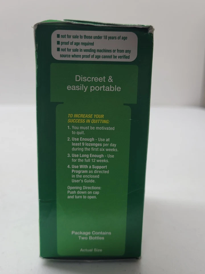 CVS Sugar Free Mint Nicotine Lozenge 4 mg 48 count Exp 12/2026 - Image 4 of 4