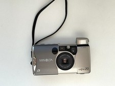 Minolta Vectis 20 Film Camera Zoom 30-60mm Lens Point and Shoot UNTESTED