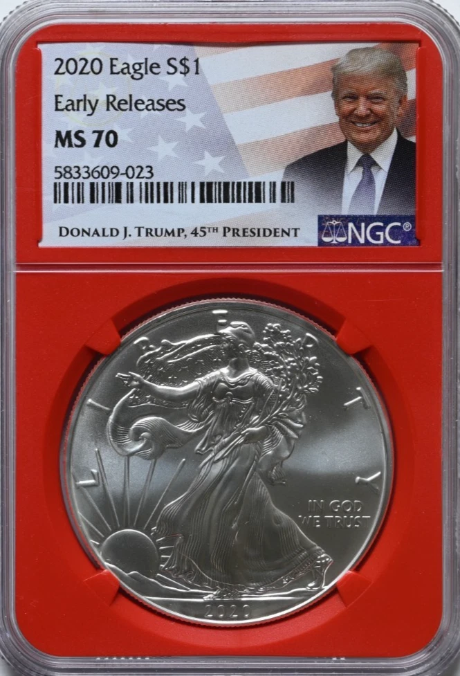 American Eagle MS 70 Graded 2020 Silver Bullion Coins for sale | eBay