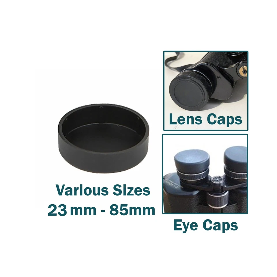 SINGLE Binoculars Plastic Eye Cap / Lens Cover End Cap - Various Sizes Selection - Image 1 of 4