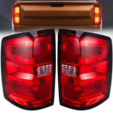 Tail Light Assembly Compatible with 2014 2015 2016-2019 Chevy Silverado 1500 ...