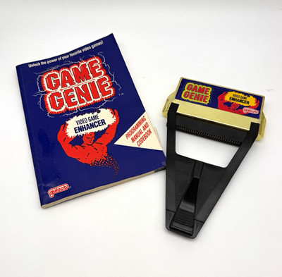 Galoob Game Genie Video Game Enhancer for Nintendo NES w/ Manual Untested