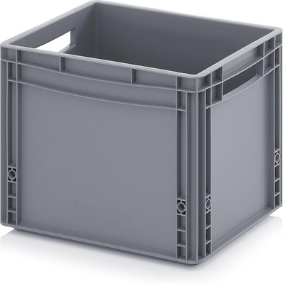 Auer Packaging Eurobehälter 40 x 30 x 32 cm, 30 Liter Eurobox Lagerbox mit 