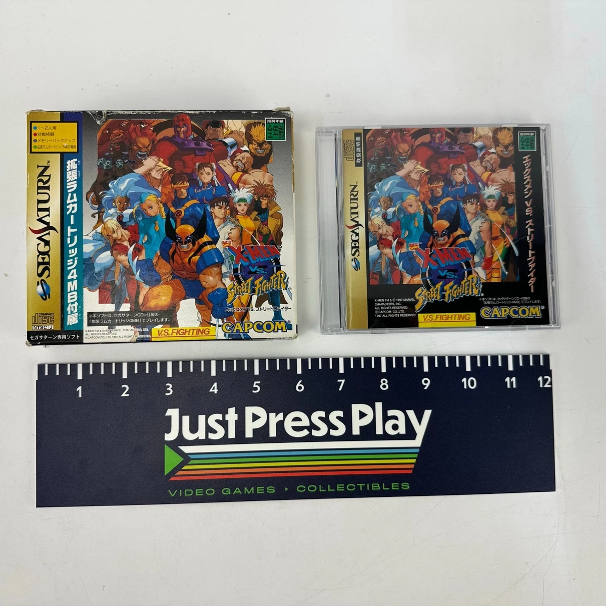 xmen vs street fighter saturn products for sale | eBay