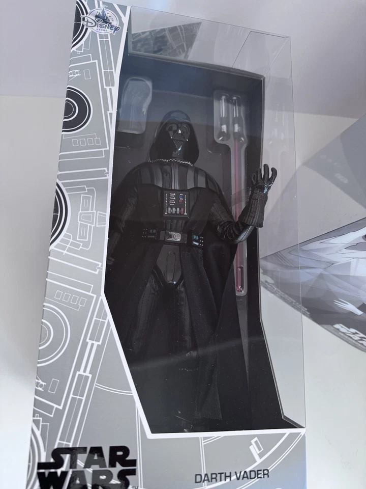 Figura Star Wars Darth Vader Princesa Leia Serie Elite LE 1000 2017 Disney D23 Foto 4 de 4