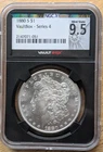 1880 San Francisco Morgan Dollar $1 Silver - NGCX 9.5 - Vault Box Series 4