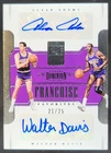17-18 Panini Dominion Alvan Adams Walter Davis Franchise Favorites /25 Auto AB7