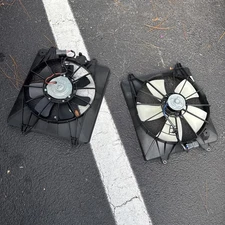 Radiator Cooling Fan and A/C Condenser Fan Set For 2007-2009 Honda CR-V