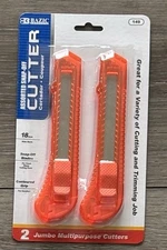 BAZIC Retractable Multipurpose Utility Knife, Box Cutter, Box Knife