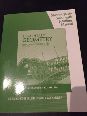 Student Study Guide with Solutions Manual for Alexander/Koeberlein's Element...