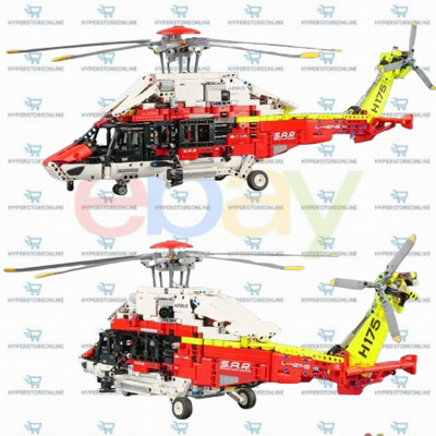 MOC Rettungshubschrauber Bausatz 2001 Teile