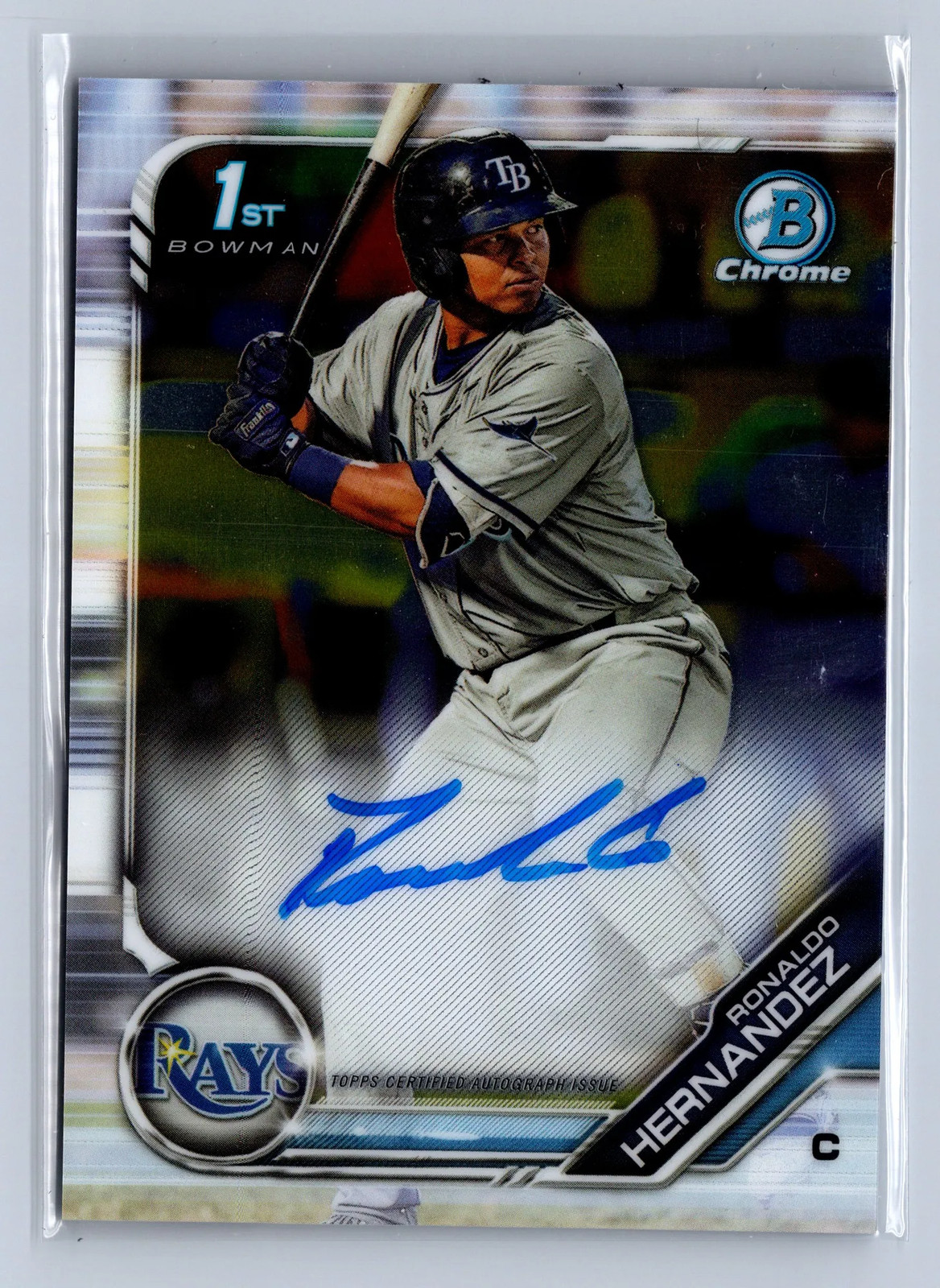 2019 Bowman Chrome Ronaldo Hernandez Auto #CPA-RH