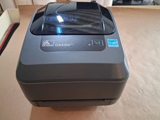 Zebra GX430t Label Printer GX43-102410-000 Ethernet USB no/ac adapter
