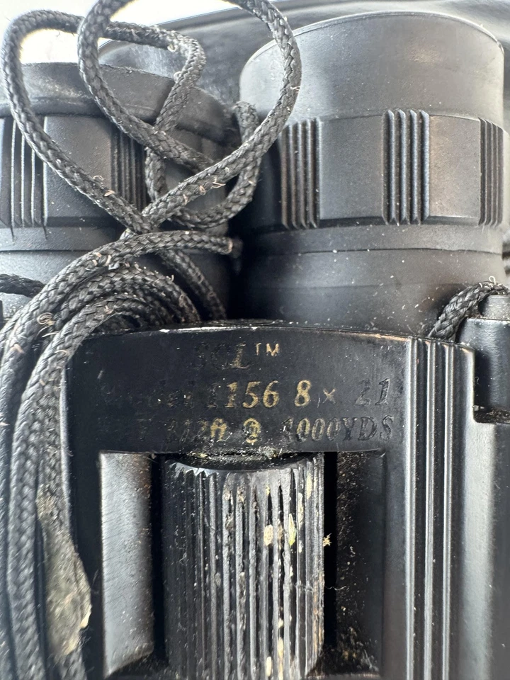 Binoculares plegables compactos Simmons 1156 8x21 negros con estuche cuello cable viaje Foto 3 de 4