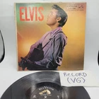 ELVIS PRESLEY Self Titled Vinyl Lp Record RCA LPM 1382 LP 1st press VG