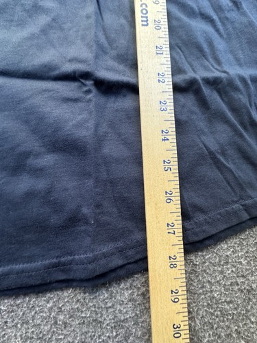 General Standard Shirt Women X-Large Navy American Flag Short Sleeve Tee USA New - Picture 4 of 11