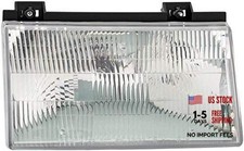 1590221 Passenger Side Headlight Assembly  Fits Select Ford / Mercury Models