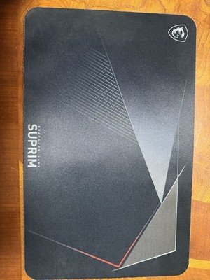 MSI SUPRIM Gaming Mouse Pad   Large GPU Edition Mousepad