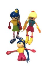 Betty Spaghetty McDonald's Happy Meal Toys Betty  Heidi Plus Extra Parts