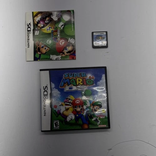 Super Mario 64 DS (Nintendo DS, 2004) Complete with Manual CIB - Tested